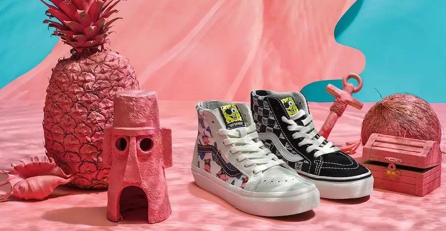 Калекцыя Vault by Vans x SpongeBob SquarePants