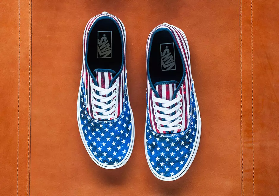 Vans Authentesch American Fändel