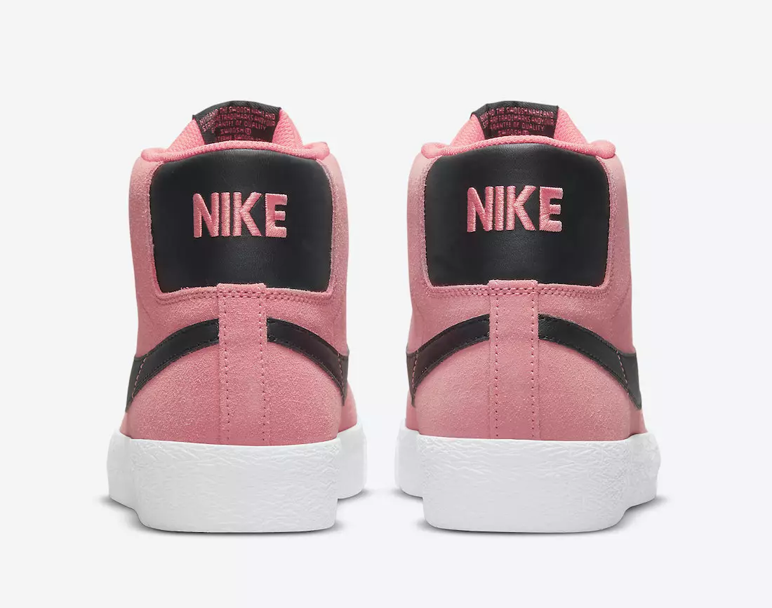 تاریخ انتشار Nike SB Blazer Mid Pink 864349-601