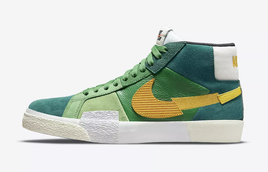 Nike SB Blazer Mid Mosaic DA8854-300 шығарылым күні