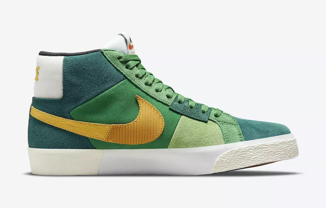 Nike SB Blazer Mid Mosaic DA8854-300 Data lansării