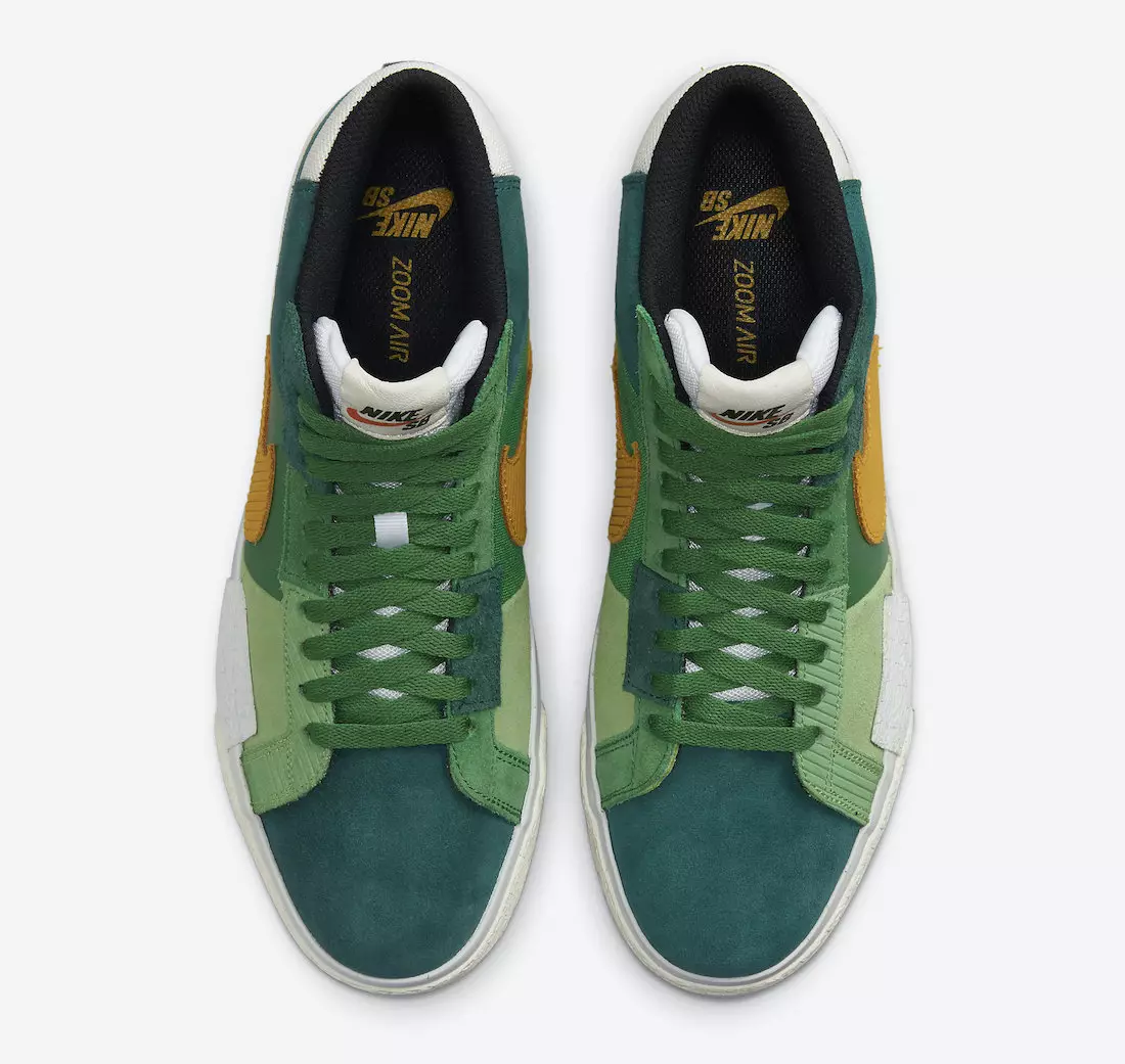 Nike SB Blazer Mid Mosaic DA8854-300 Data de lançamento