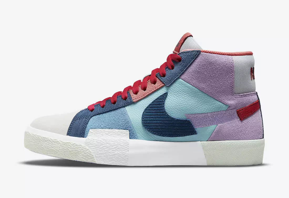 Датум на издавање Nike SB Blazer Mid Mosaic Pack DA8854-500