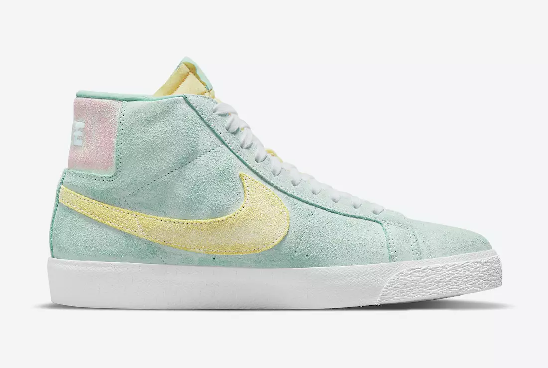 Nike SB Blazer Mid Light Dew Citron Green Glow DA1839-300 Datum izlaska