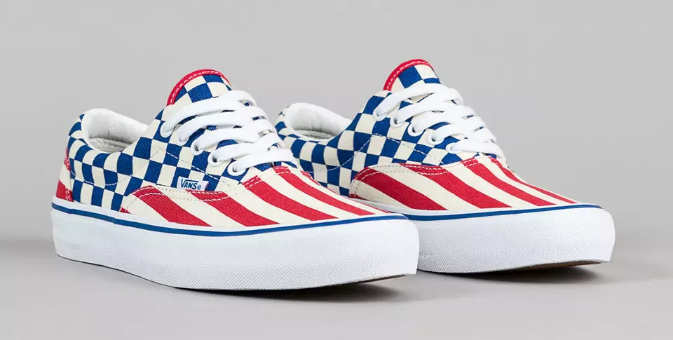 Vans 50th Era Pro 83 ストライプ チェッカー