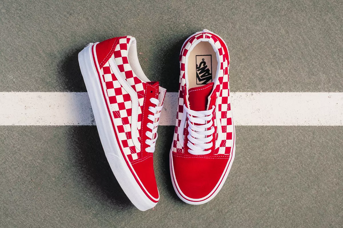 Zestaw Vans Old Skool w szachownicę