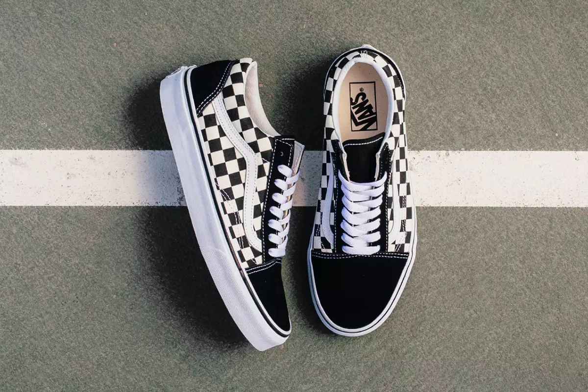 Zestaw Vans Old Skool w szachownicę