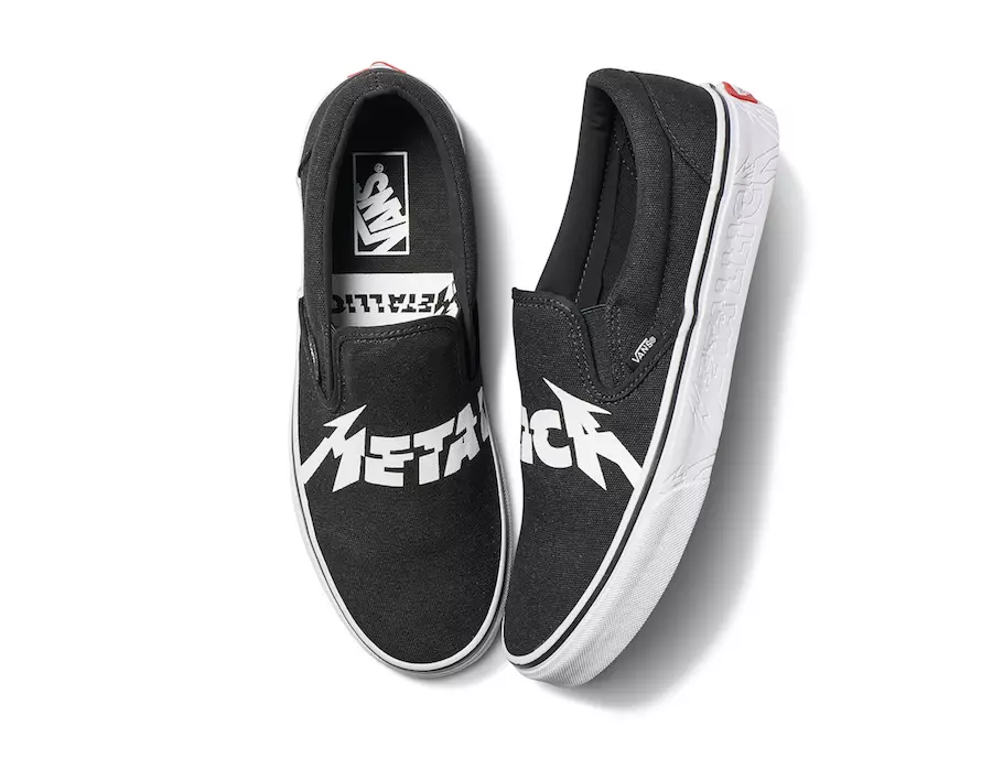 Vans Metallica Capsule စုစည်းမှု