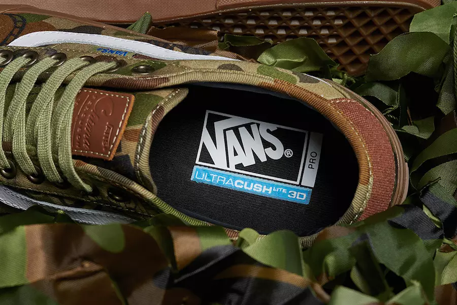 ထောက်ပံ့ရေး Vans Chima Pro 2 Camo ဖြန့်ချိသည့်ရက်စွဲ