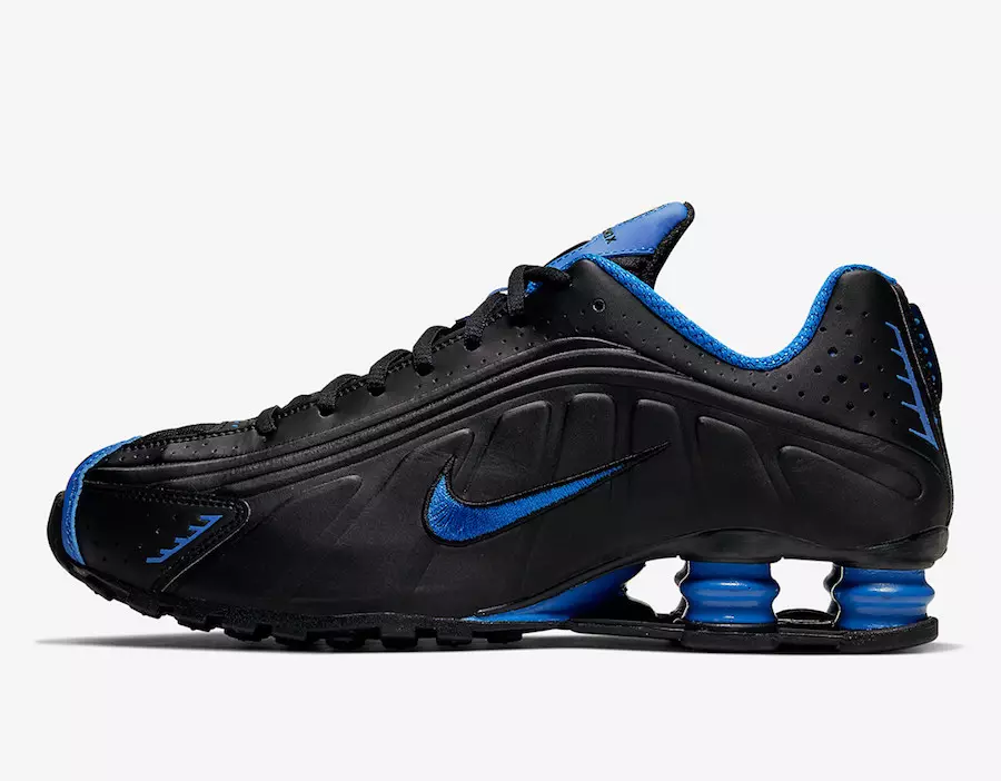 Nike Shox R4 Black Game Royal Blue 104265-053 Data de lançamento