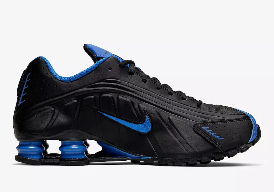 Nike Shox R4 Black Game Royal Blue 104265-053 Ngày phát hành