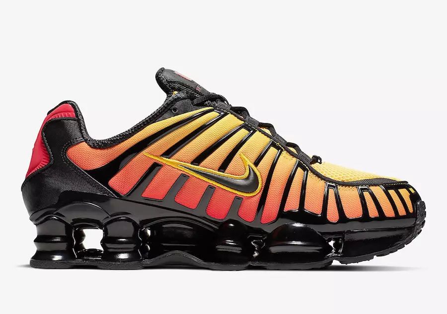 Tarehe ya Kutolewa ya Nike Shox TL Sunrise AV3595-004