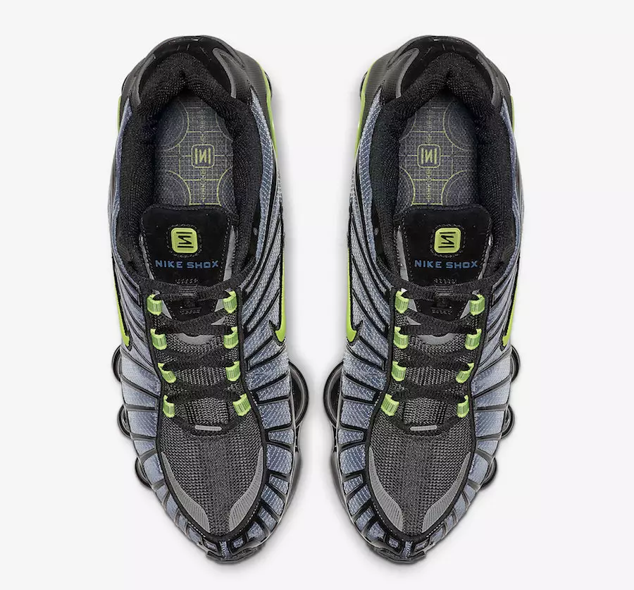 Ngày phát hành Nike Shox TL Thunder Storm Volt CI7692-400