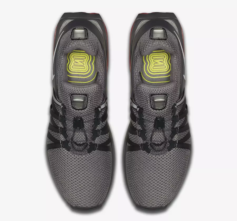 Nike Shox Gravity Grey Yellow Orange AQ8553-006