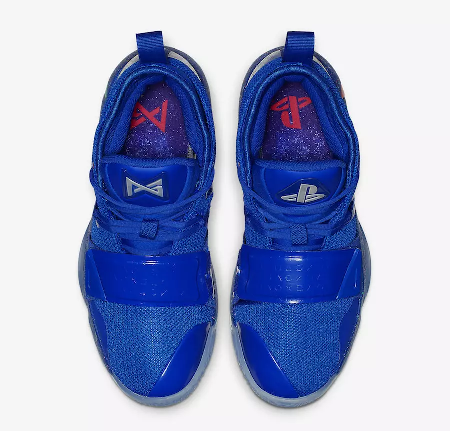 PlayStation Nike PG 2.5 Blue BQ8388-900 Releasedatum