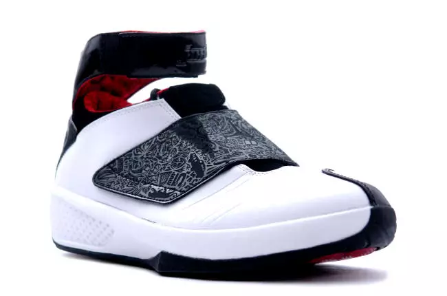 Air Jordan XX 20 ווייַס שוואַרץ רויט 2005