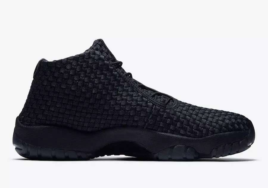 Aer Jordan Todhchaí Triple Black 656503-001