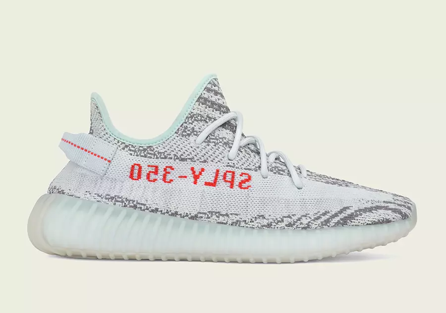 Adidas Yeezy Boost 350 V2 синий оттенок B37571