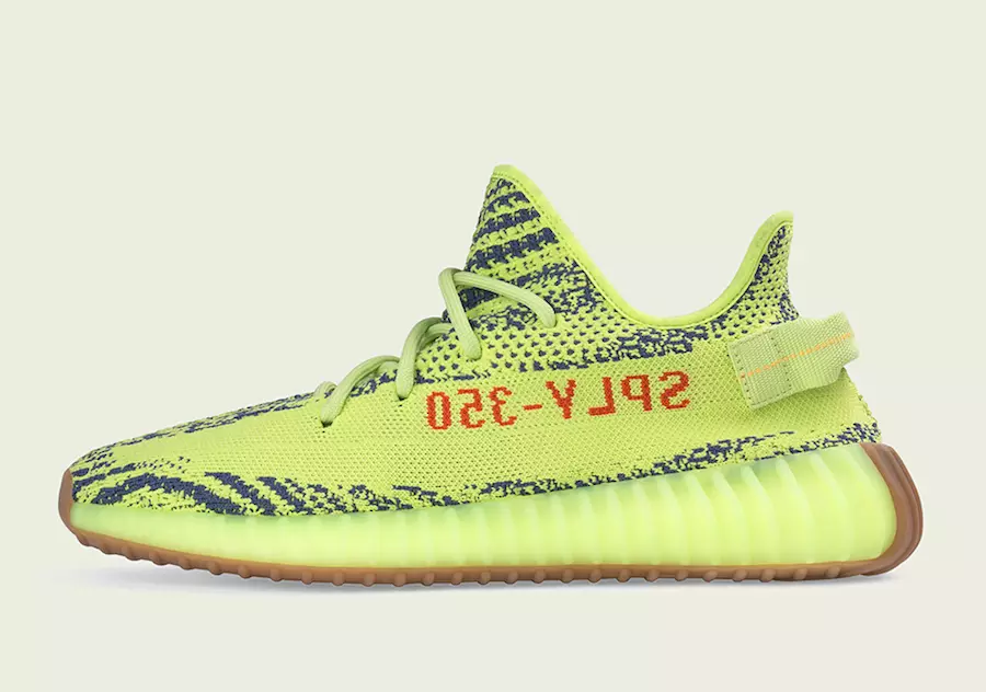 Adidas Yeezy Boost 350 V2 Semi Frozen Yellow B37572