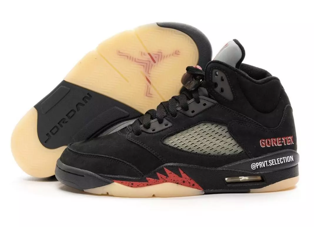 Air Jordan 5 Gore-Tex Off Noir DR0092-001 Date de sortie