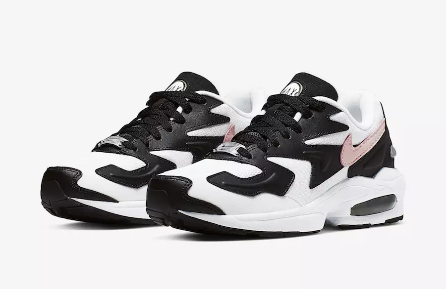 Nike Air Max2 Light Black White Pink AO3195-101 Release Datum