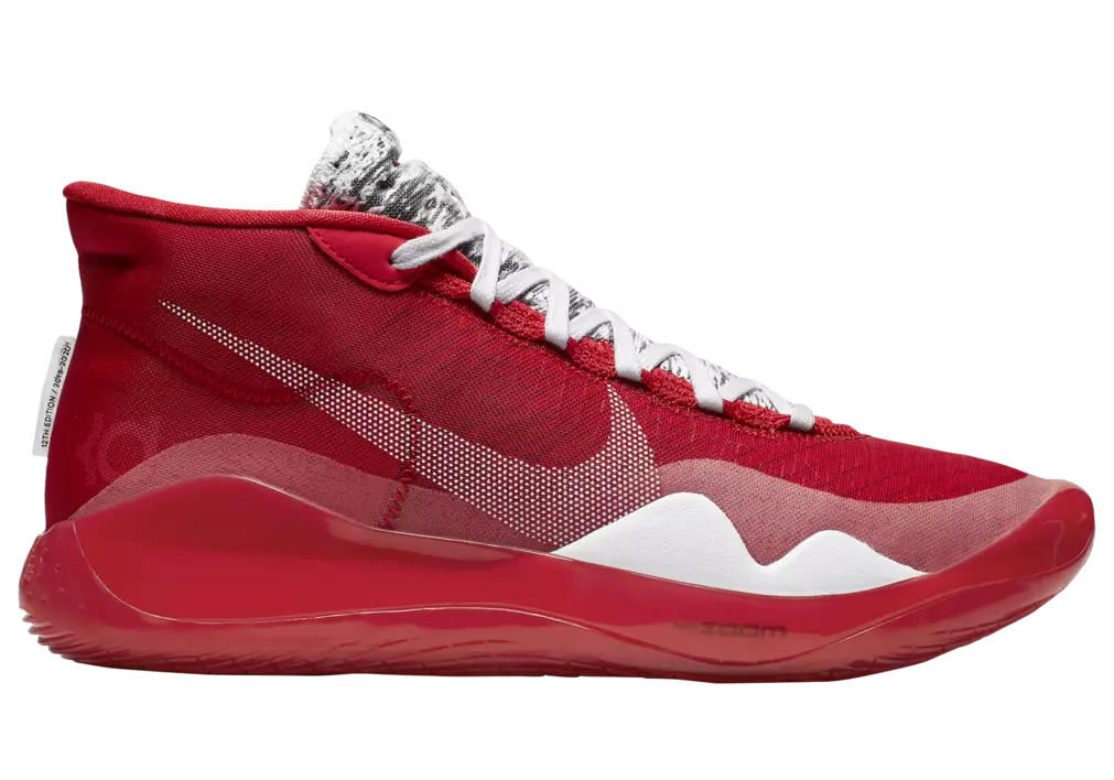 Nike KD 12 TB Equipo Banco Rojo