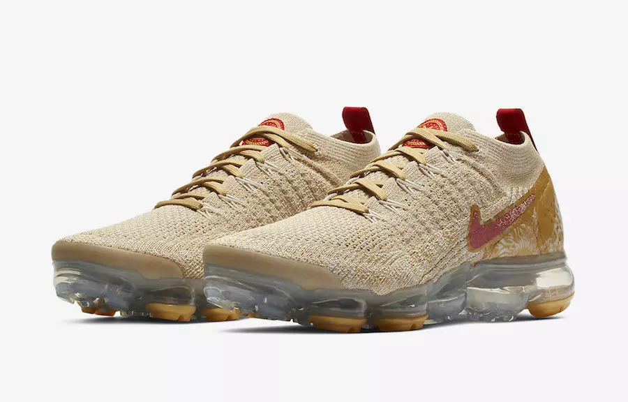 Nike Air VaporMax 2.0 CNY Xitoy Yangi Yili BQ7037-001 Chiqarilgan Sana