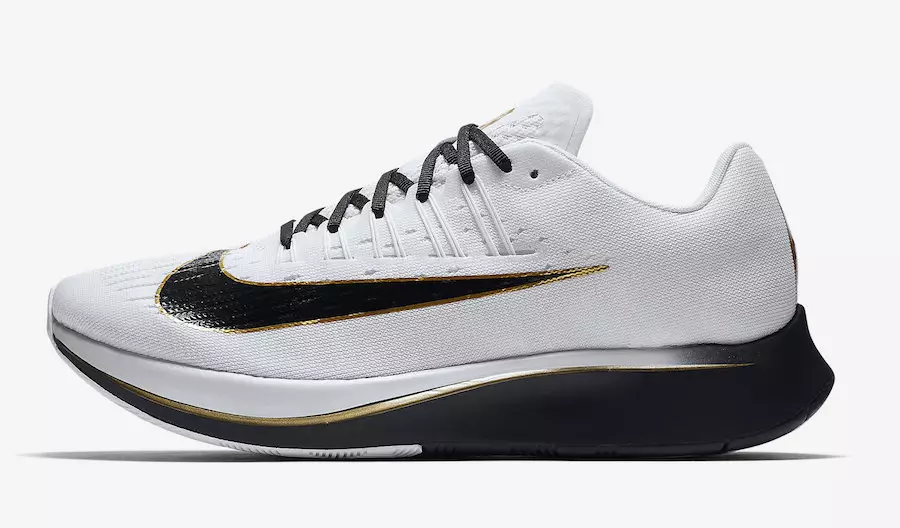 Nike Zoom Fly Blancas Negras Metálicas Doradas 880848-006 Fecha de lanzamiento