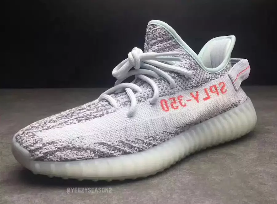 Adidas Yeezy Boost 350 V2 синий оттенок B37571