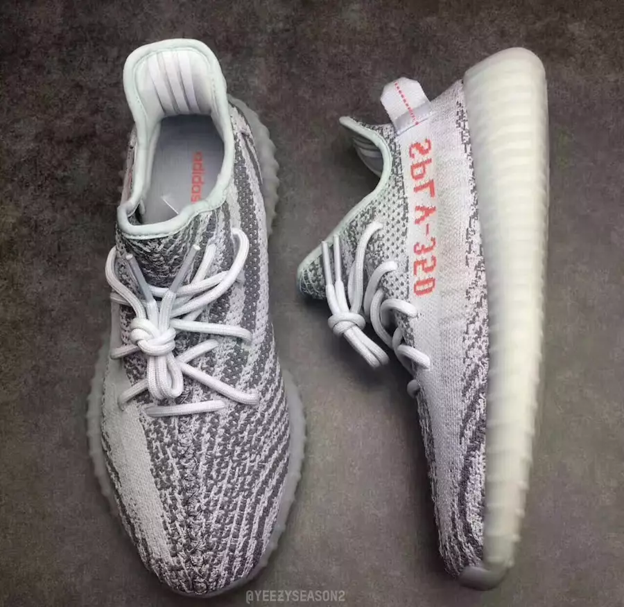 adidas Yeezy Boost 350 V2 Niebieski Odcień B37571