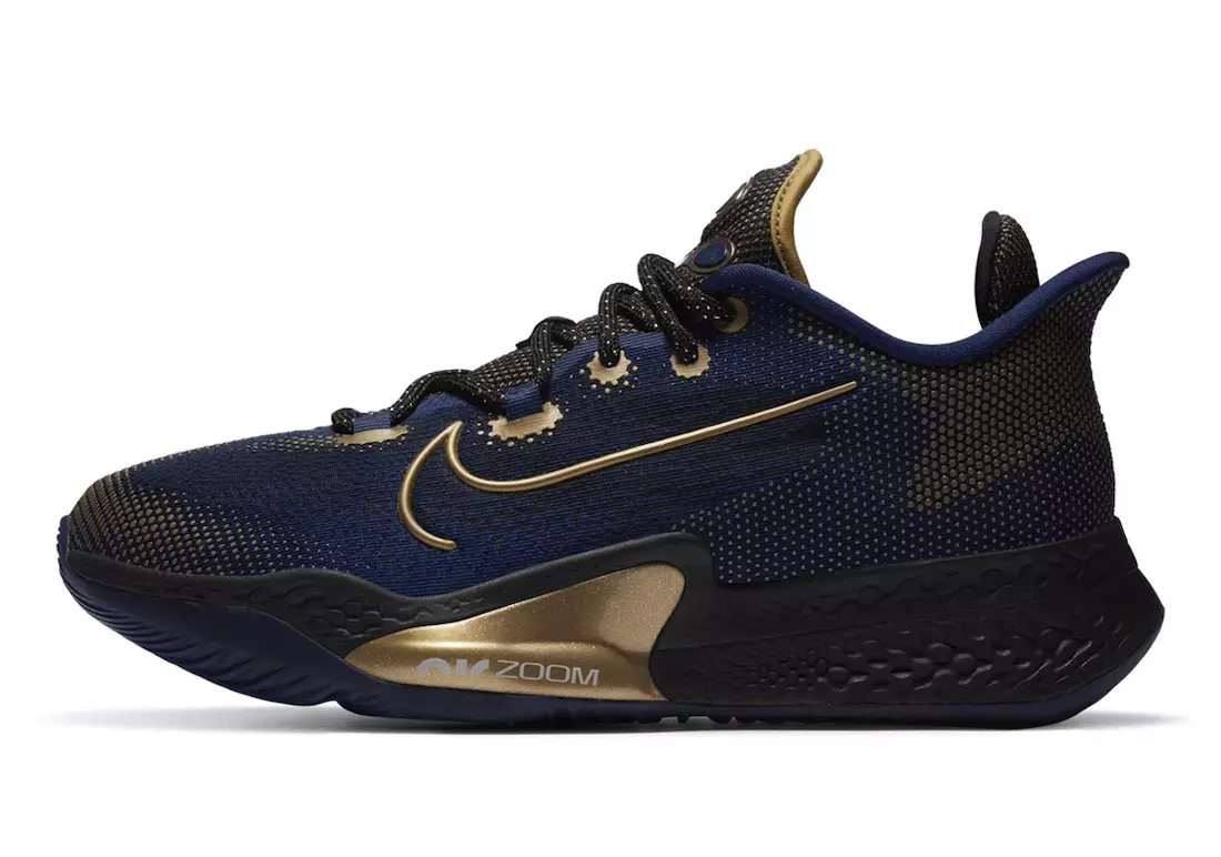 Nike Air Zoom BB NXT Navy Gold Дата на издаване