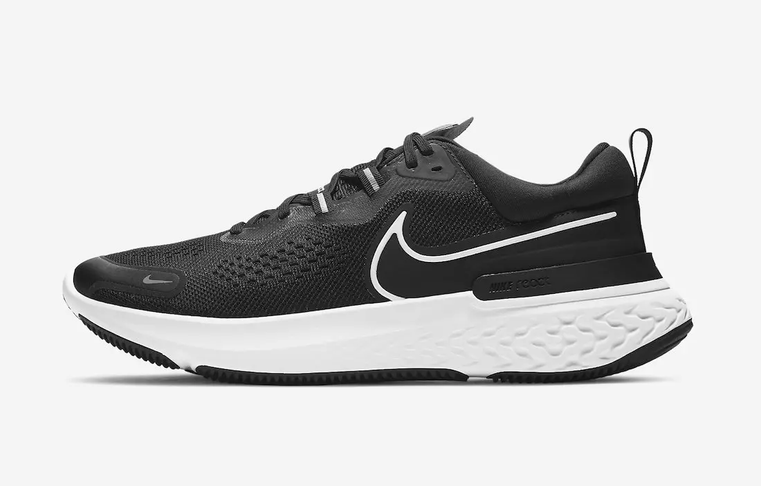 Nike React Miler 2 Black Smoke Grå Hvid CW7121-001 Udgivelsesdato