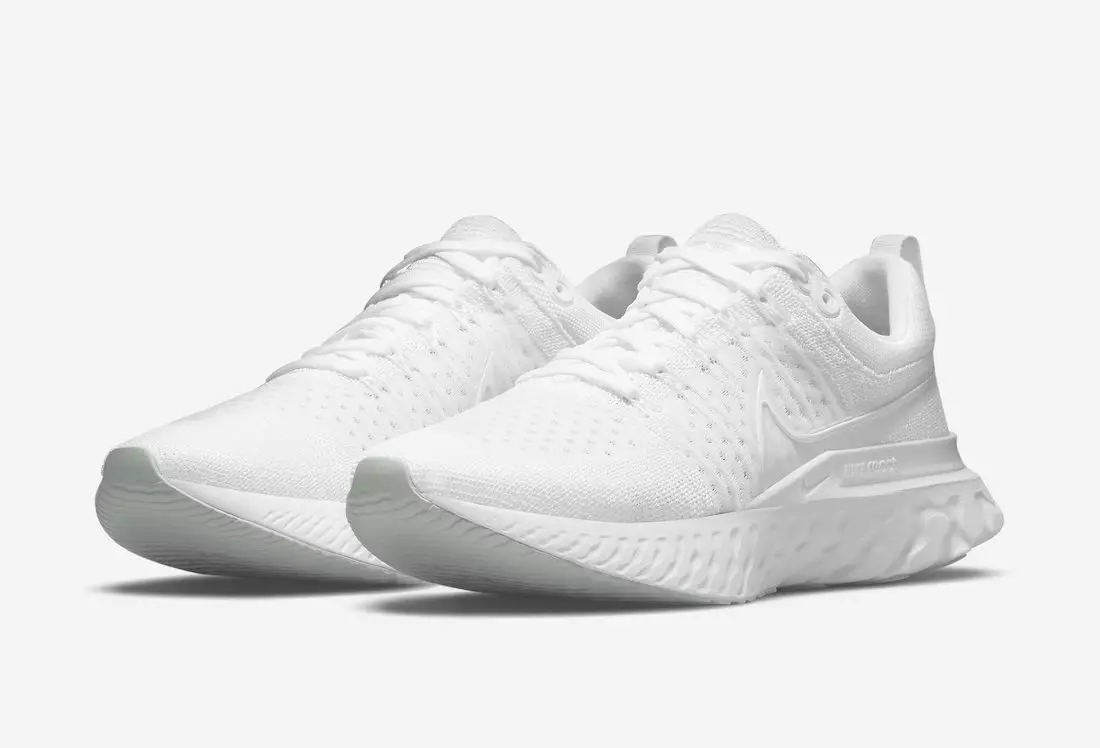 Nike React Infinity Run Flyknit 2 valge CT2357-103 väljalaskekuupäev