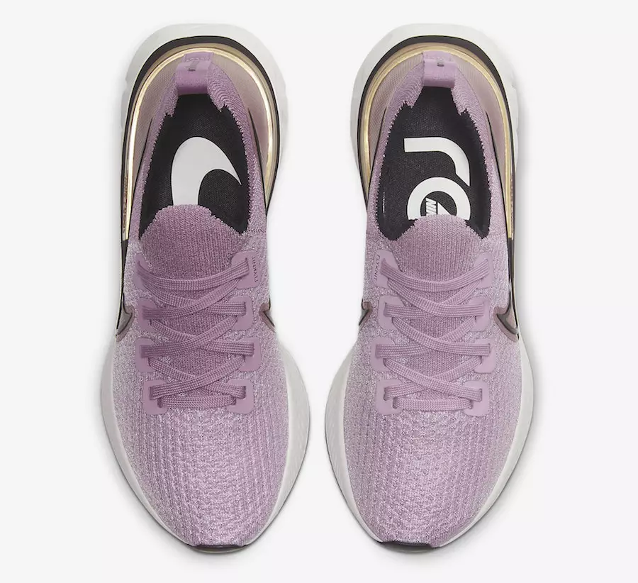 Nike React Infinity Run Plum Fog CD4372-500 תאריך יציאה