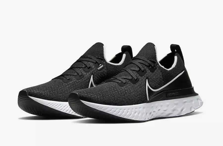 Nike React Infinity Run Black White CD4371-002 Թողարկման ամսաթիվ