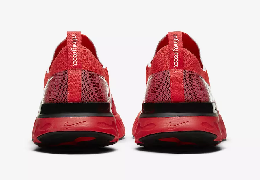 Nike React Infinity Run University Red CD4371-600 Dáta Eisiúna