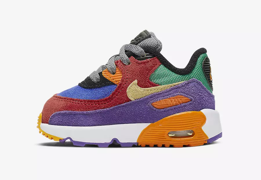 Nike Air Max 90 Viotech Kids Taapero CJ0935-600 Julkaisupäivä