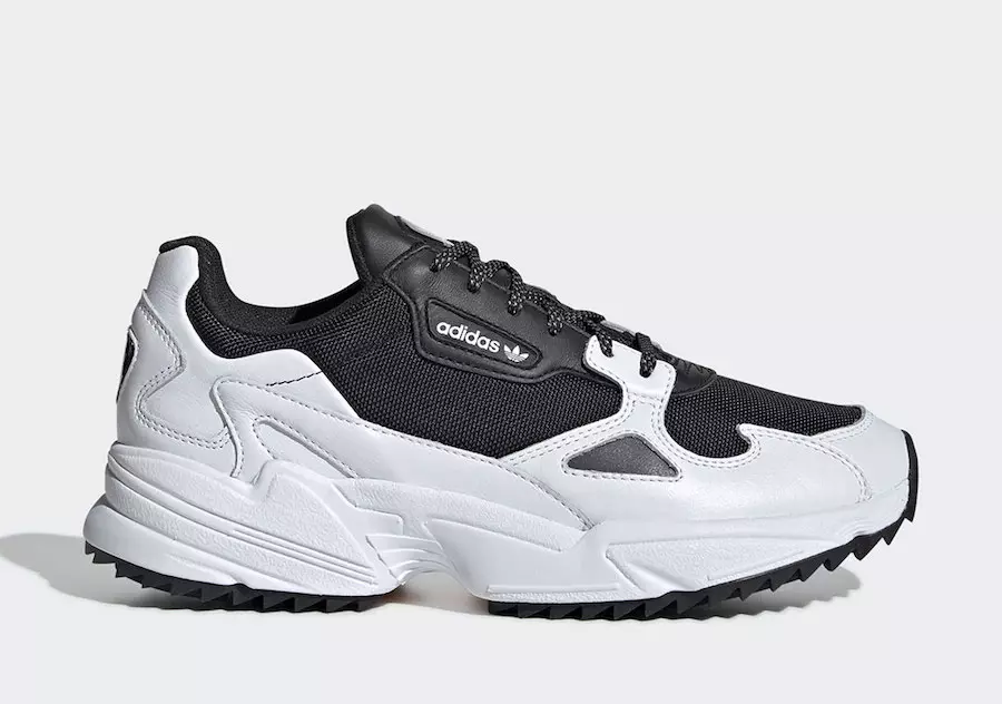 adidas Falcon Trail Black White EF9024 Data de llançament