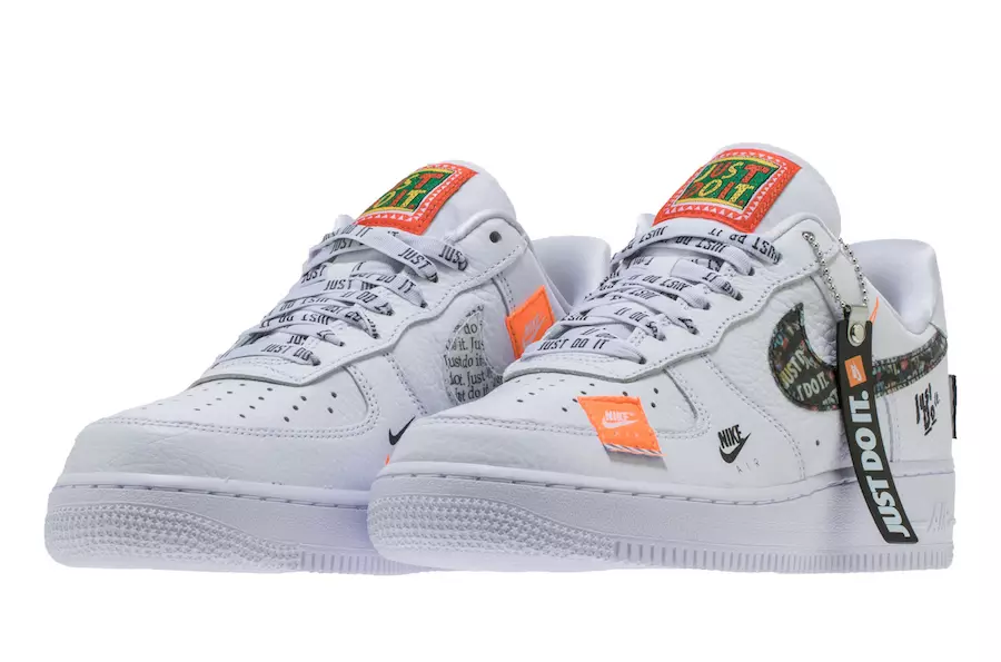 Nike Air Force 1 Just Do It White Дата выпуску