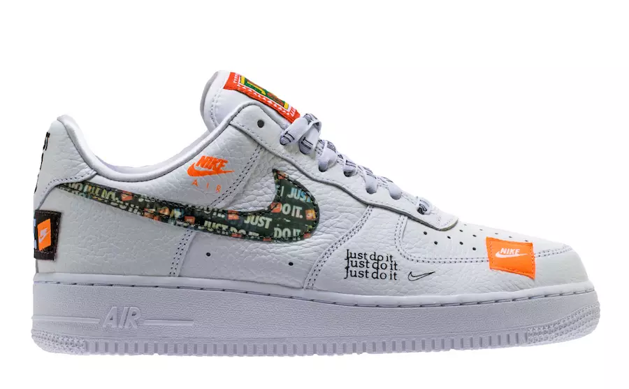 Nike Air Force 1 Just Do It White – data premiery