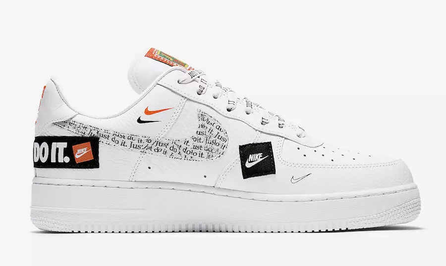 Nike Air Force 1 Just Do It White AR7719-100 Дата випуску