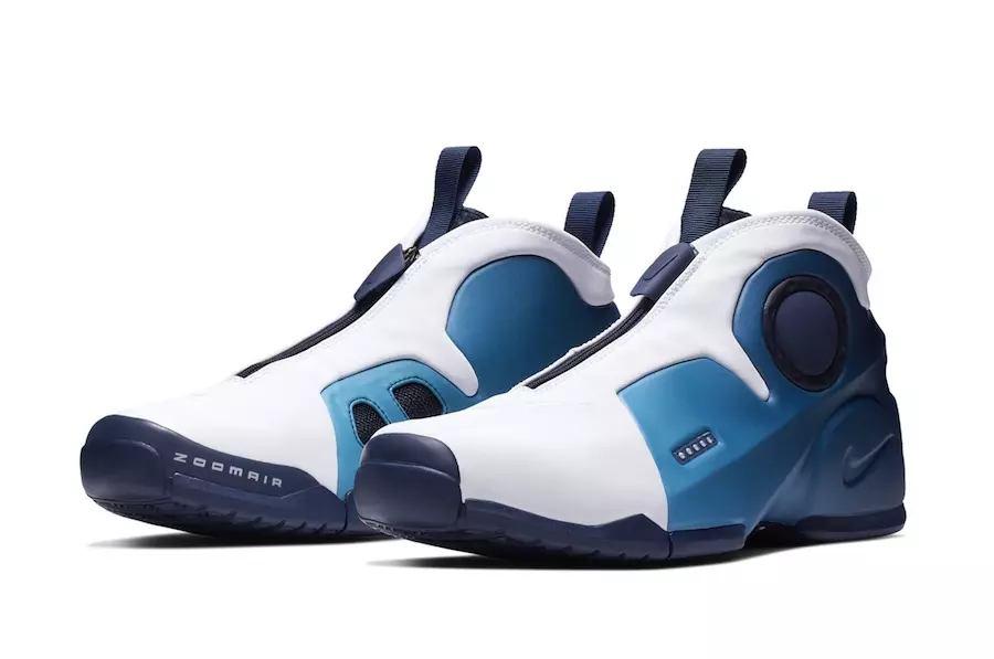 Nike Air Flightposite 2 Retro White Blue Дата на издаване