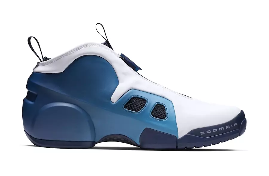 Nike Air Flightposite 2 Retro Wit Blauw Releasedatum