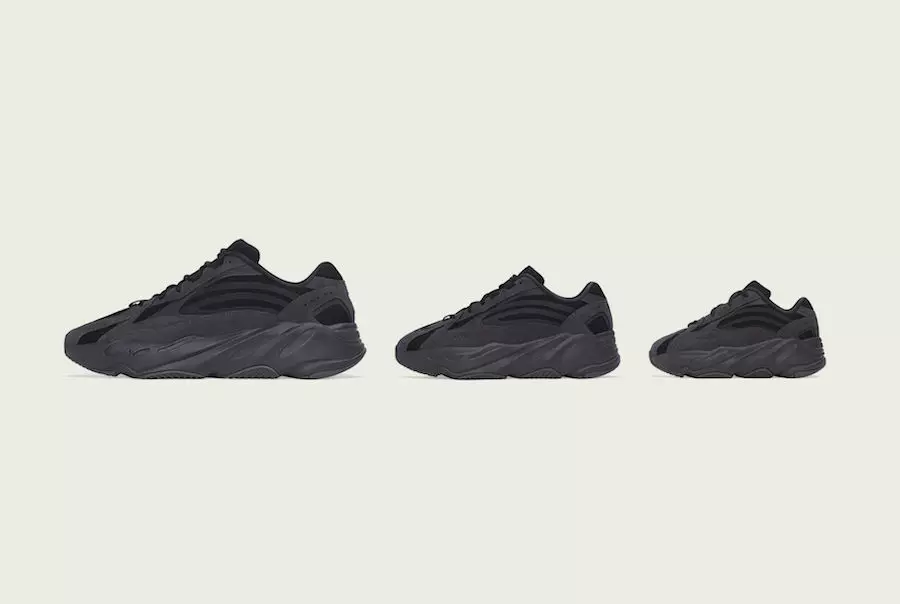 אַדידאַס Yeezy Boost 700 V2 Vanta FU6684 מעלדונג טאָג משפּחה סייזינג