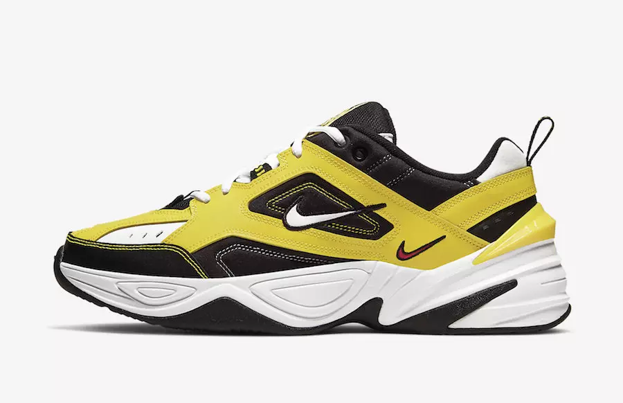 Nike M2K Tekno Yellow Black White AV4789-700 Izlaišanas datums