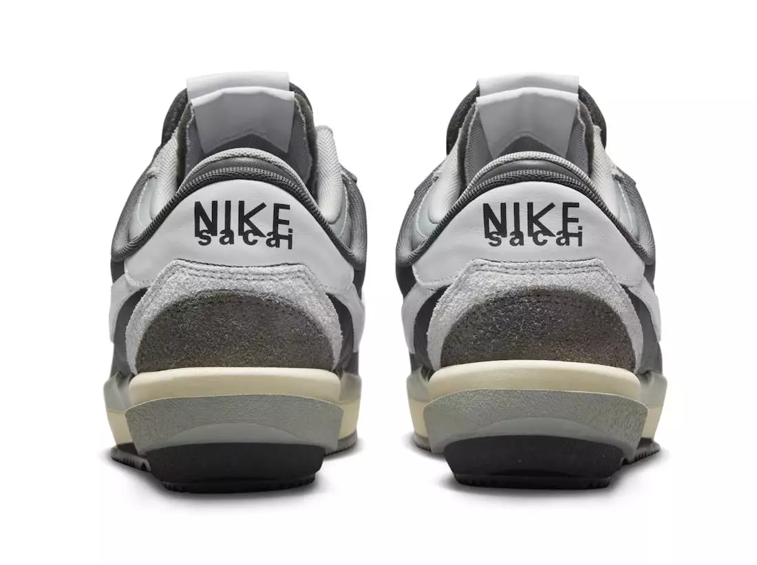 Sacai Nike Cortez Grey DQ0581-001 ထုတ်ဝေသည့်ရက်စွဲ