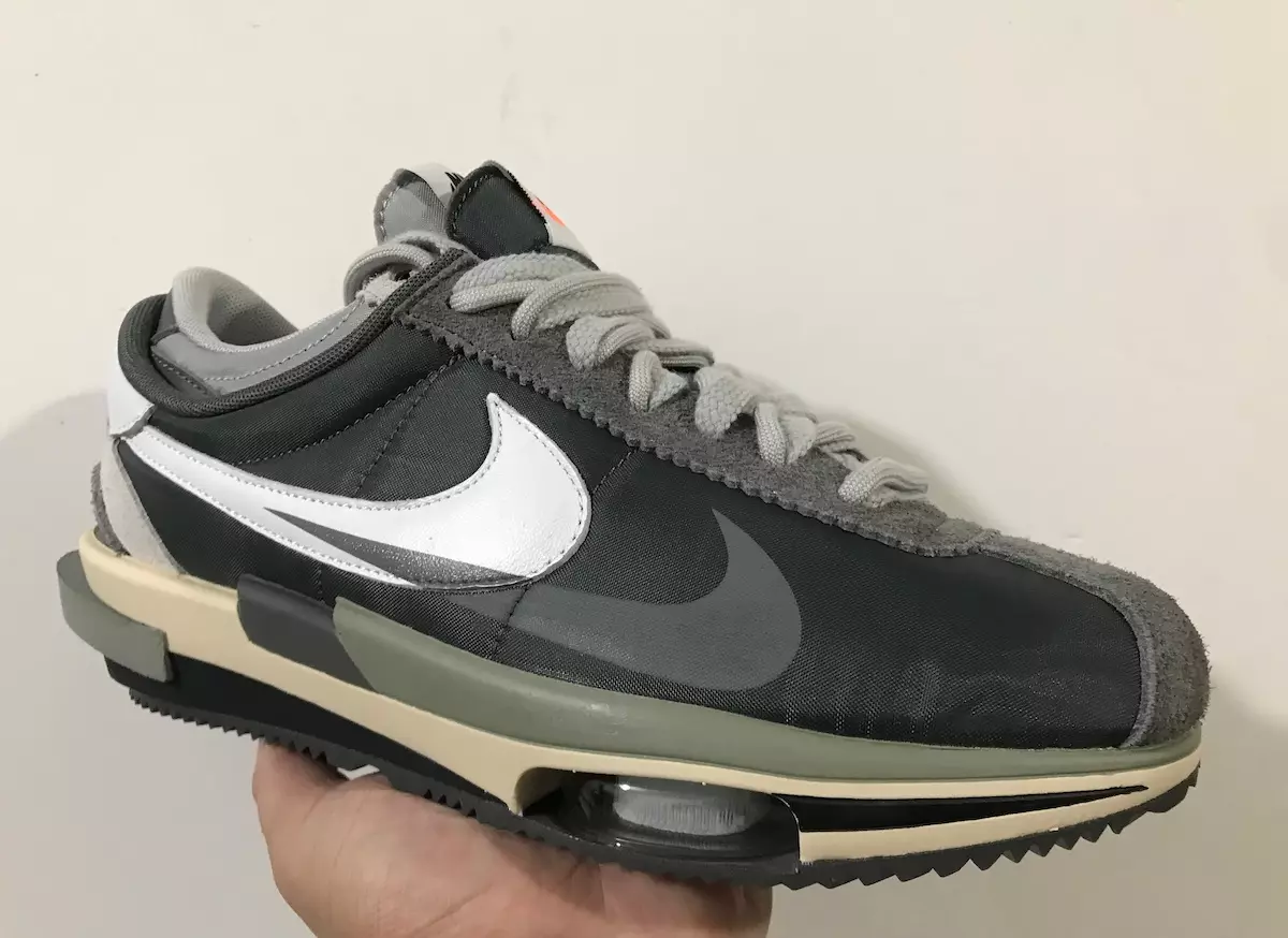 Sacai Nike Cortez 4.0 Грей 2022 Санаи барориши