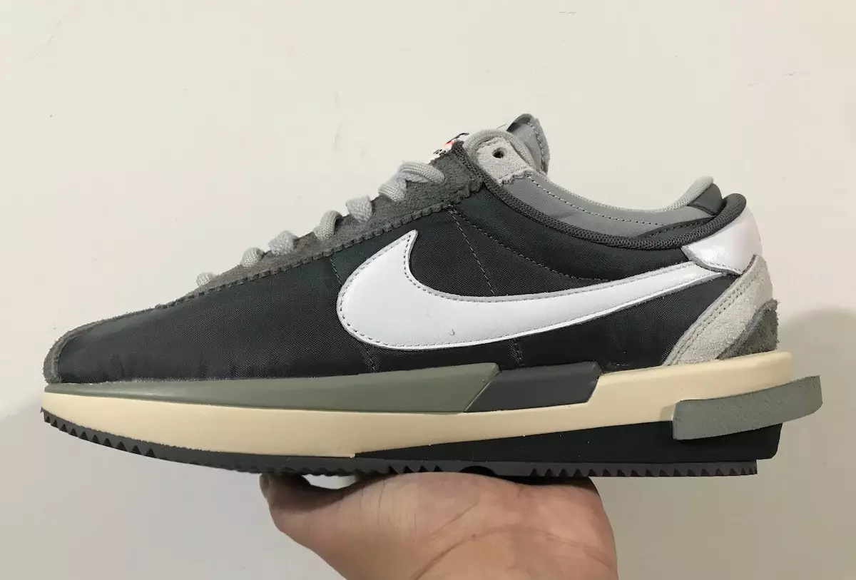 Sacai Nike Cortez 4.0 Grey 2022 Data tal-Ħruġ