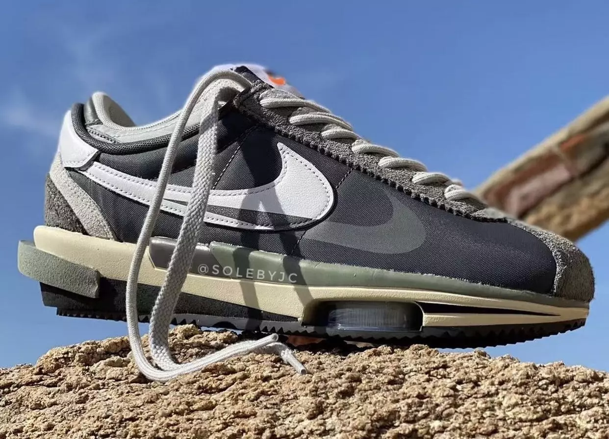 Sacai Nike Cortez 4.0 Cinza 2022 Data de lançamento