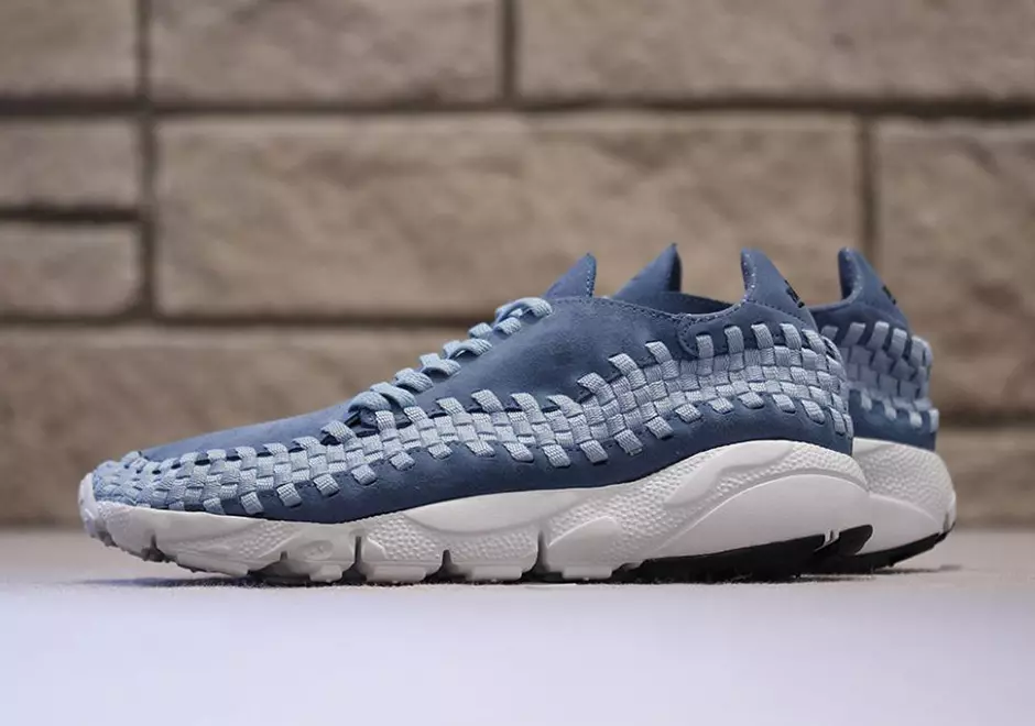 Nike Air Footscape Dokuma Dumanlı Mavi